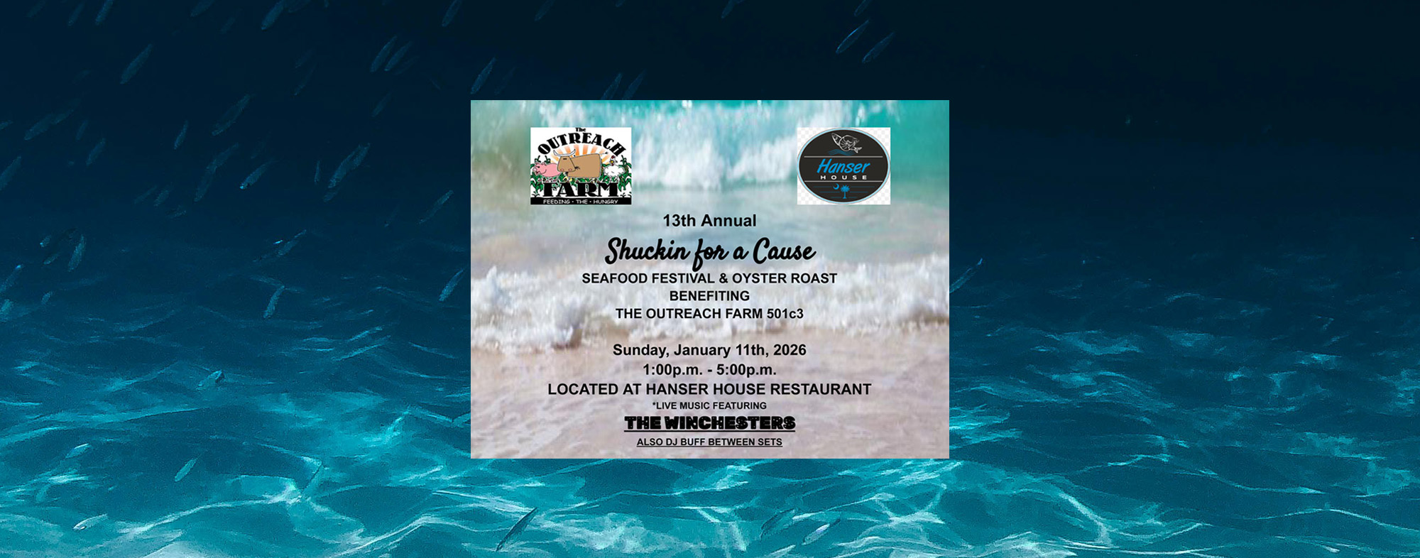 Shuckin for a Cause at The Outreach Farm